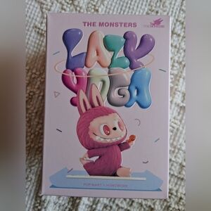 POP MART THE MONSTERS Labubu Lazy Yoga Series Figures Blind Box. 